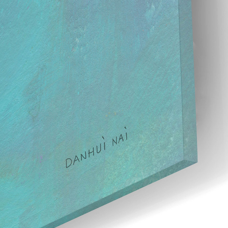 «Modern Floral 1» par Danhui Nai, art mural en verre acrylique