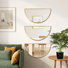 Metal Wall Mirror Set