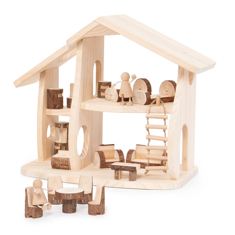 Ensemble de maison de poupée Woodlands