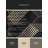 Machine Washable Arverne Art Deco Checkered Rug in Gray – Gray Binding-1730985430