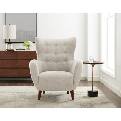 Upholstered Wingback Chair