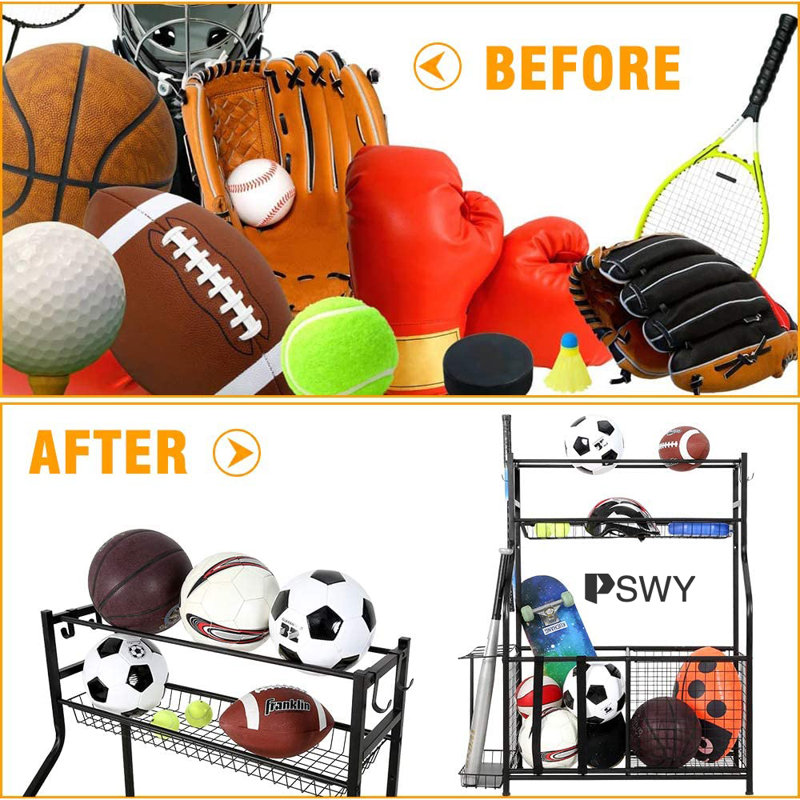 Steel Multi-Use Sports Rack