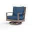 Laguna Outdoor Patio Swivel Lounge Chair with Sunbrella Cushions-531457746