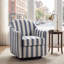 Fauteuil d'appoint pivotant en tissu 29,92 po Linend-1757323778