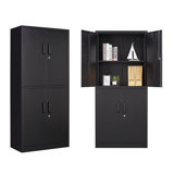 Harraj 32'' Wide 3 - Shelf Storage Cabinet