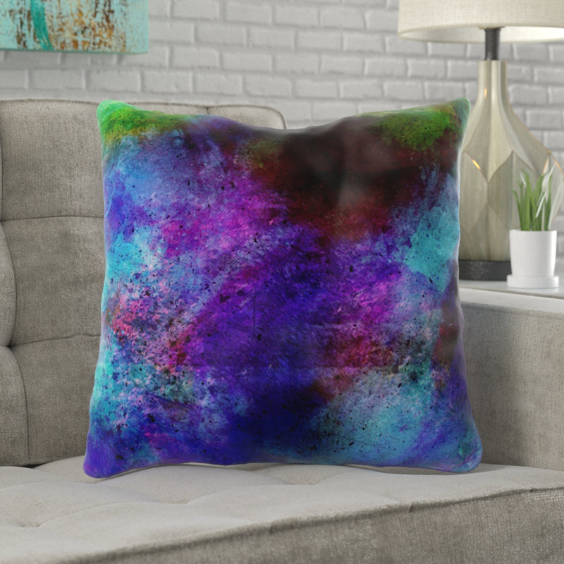 Coussin décoratif Dartmouth, Microsuède, Intérieur
