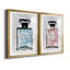 «Blue Wash Perfume», ensemble de 2 reproductions d'art-1406935971-1406759720-1406759717