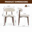 Chaises de salle à manger rembourrées Blondelle-130701701-130701705