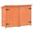 4.2 ft. W x 1.38 ft. D Solid + Manufactured Wood Horizontal Tool Shed