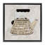 "Coffee & Tea Kettle", art mural sur toile flottant brun, design par Carol Robinson-1020736383-1020736352