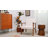 Asmat 24.5" W Mid-Century Modern Armchair with Solid Wood Legs-465920549