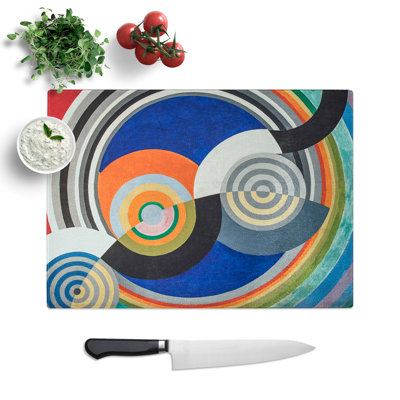 Rhythm Vol.2 by Robert Delaunay Chopping Board