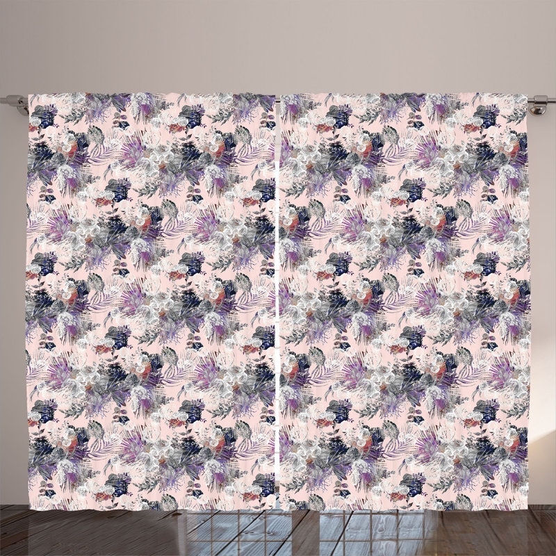 Semi Sheer Curtain Pair