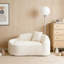 Canapé-lit moderne en chenille avec siège profond et 1 coussin-1670166513