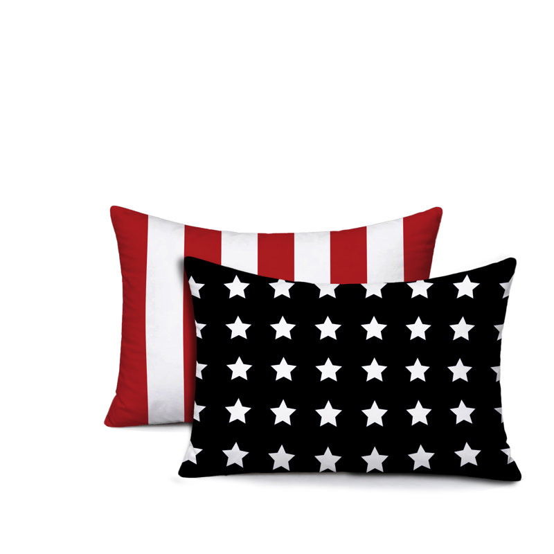 Coussin intérieur / extérieur Freedom, 25x18, Noir