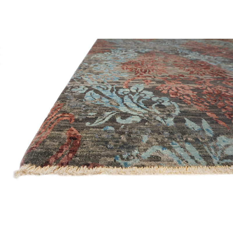 Très Jolie Hand Knotted Wool Area Rug
