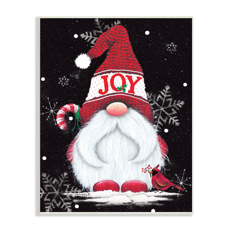 Red Holiday, Plaque murale, H 15 po x l 10 po x P 0,5 po