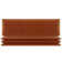 Velvet Wall Panelling in Rust