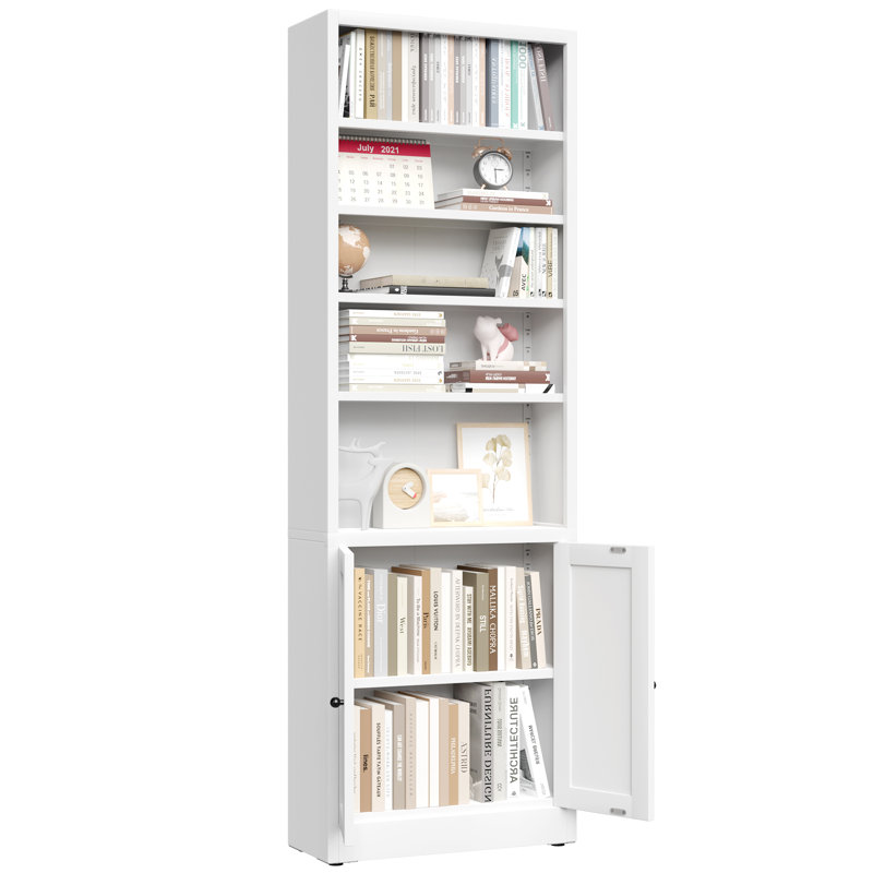 Bibliothèque industrielle en métal peu encombrante avec tablettes réglables pour une maison moderne
