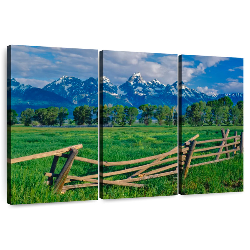 Alvord Rustic Mountain, 36" H x 57" W