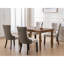 Chaises de salle à manger rembourrées en velours 2 pièces, couleur beige, pieds en bois massif, confortables pour une utilisation sur 2 pièces, espace moderne-642364186