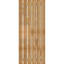 TimberCraft 5 3/8" Spaced Board-n-Batten Shutters w/Z-Bar, Western Red Cedar (Per Pair)-36421382-36421312