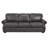 Speroni 100" Genuine Leather Rolled Arm Sofa-20119935