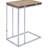 Millington End Table With Extension Top, Side Table With Folding Top, Rectangular Accent Table