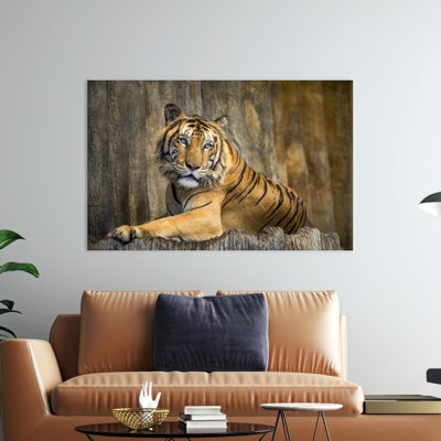 Handmade 3D Tiger Canvas Wall Art For Animal Lovers Ideal As A Unique Home Decor Gift