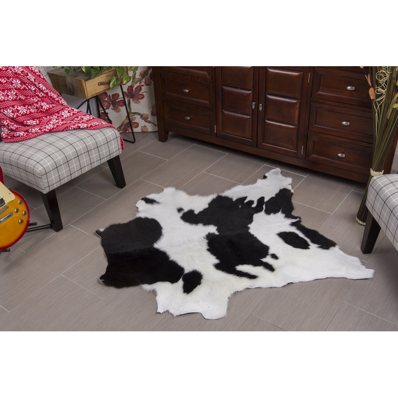 Cowhide Animal Print Indoor Rug