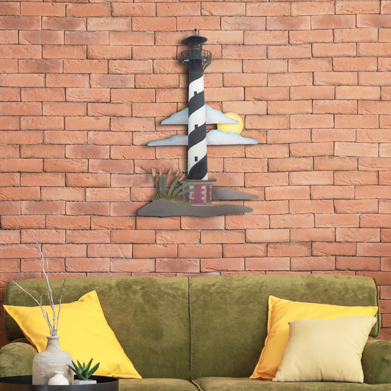 Handmade Coastal Buildings & Architecture Wall Decor on Metal