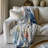 Blossom Bird Bliss - 1 Piece Premium Sherpa Blanke Throw Blanket-1670432091