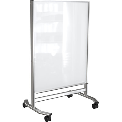 Visionary Freestanding Glass Magnetic Medium - 4' - 6' Glass Board