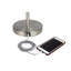  Ensemble de lampes de table en nickel brossé 32 po avec USB Kelci-989573971-989573973