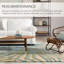 Coastal Seaside Hand-Tufted Blue/Green Area Rug-681657343
