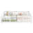 White Twin Twin Floor Bed With Guardrails Low Profile Kids-1072597143