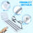 Bubble Bath Mat, Bathtub Mat With Remote Control, Waterproof, Non-Slip, Adjustable 6 Speed, Full Body Spa Massager