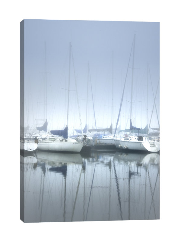 « misty marina iii » par dano, reproduction de photo sur toile tendue, H 24 po x l 16 po x P 1,5 po