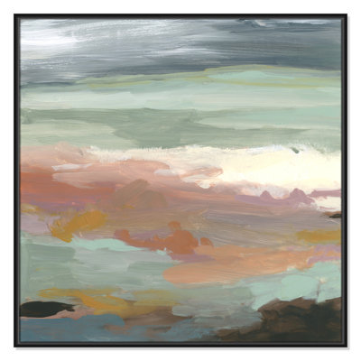 Ocean Bluffs by Carol Robinson - Painting Print on Paper