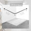39.8cm L-Shaped Wall Shower Curtain Pole