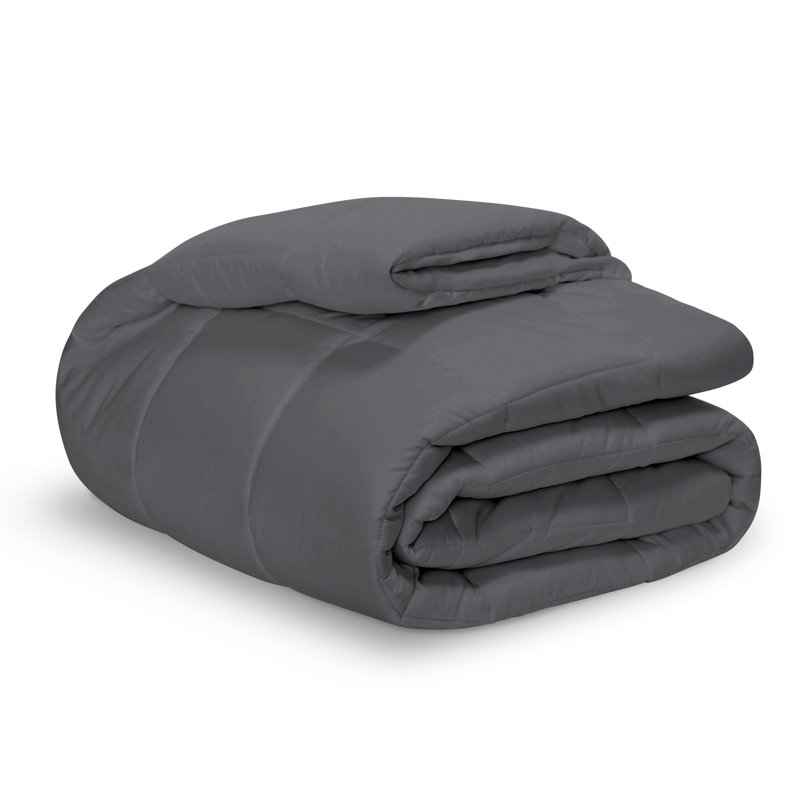 Cotton Top Mattress Pad, Full XL, Gray