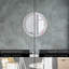 Huldar Glass Flat Wall Mirror-1911822430