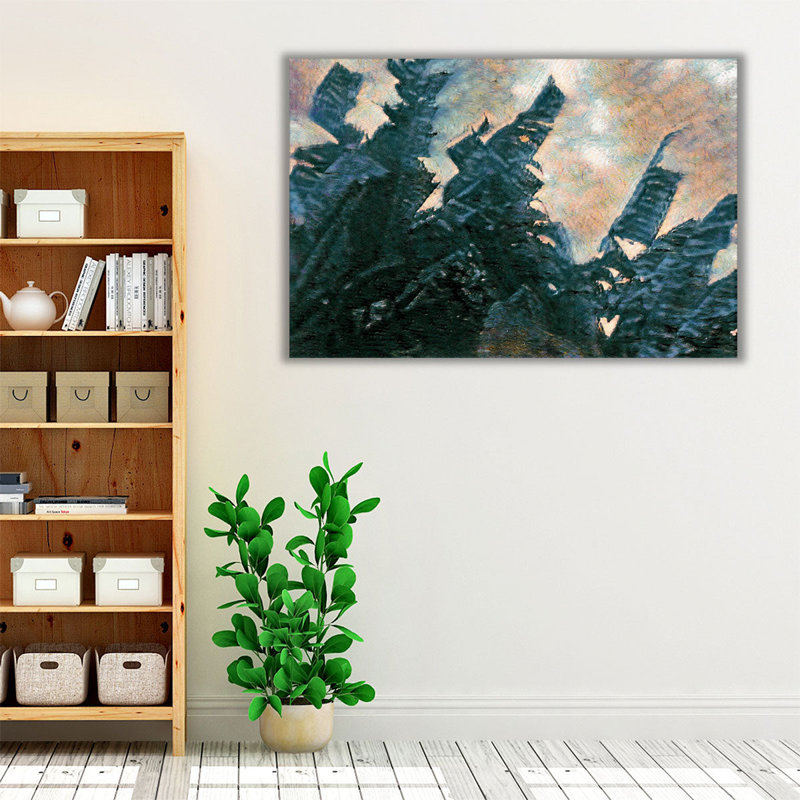 Cabana View Monet II - reproduction d'art sur toile, H 20 po x l 30 po