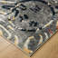 Tapis gris anthracite lavable à la machine Merzglyphs by Katie Merz-1408809015