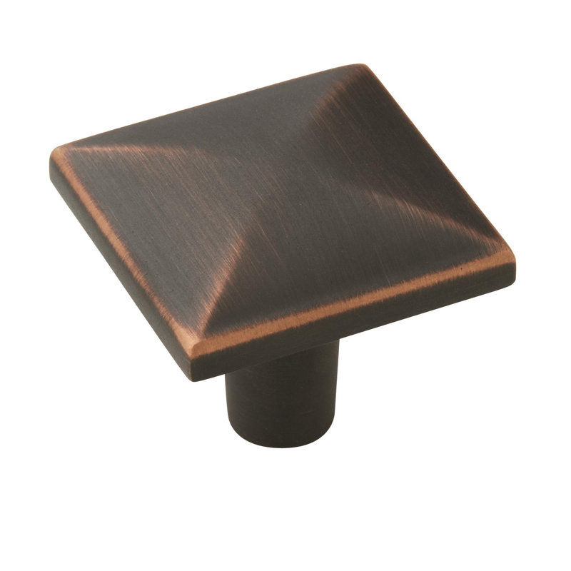 Poignée d'armoire extensible en bronze huilé de 1-1 / 8 po (29 mm) de longueur - paquet de 10, Bronze huilé, bronze, 1 1/8"