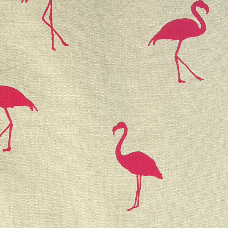 Tissu flamant rose, Magenta