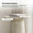 Watterson Andrea 22''Tall Modern Concrete Top End Table with Simple Assembly-457021674