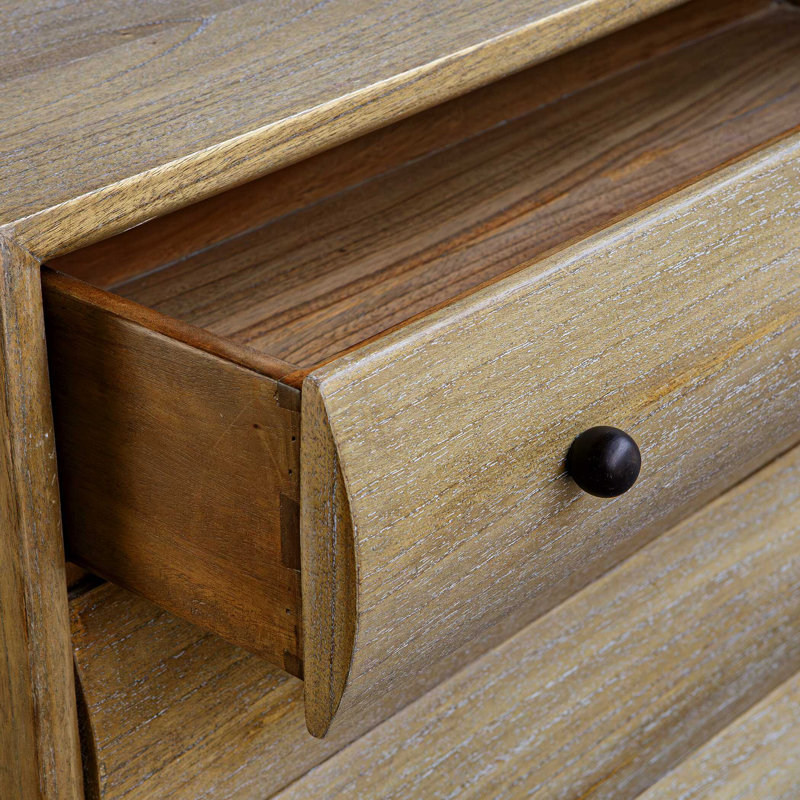 Uttermost Millard Curved 4 Drawer Chest
