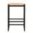 Hammed Leather Backless Side Chair-555350886