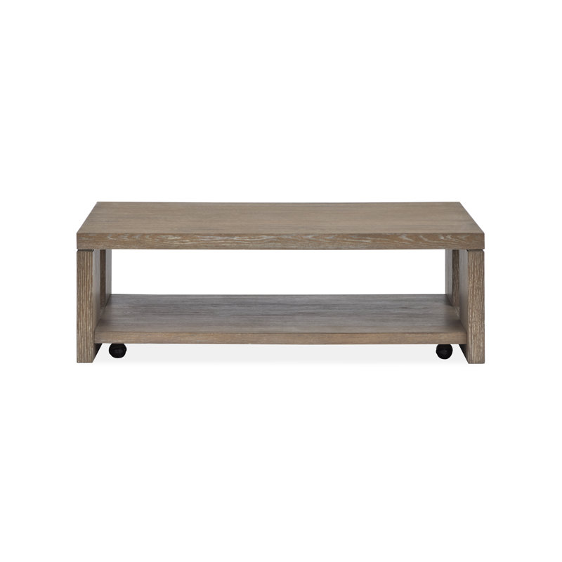Gragg Rectangular Cocktail Table With Casters